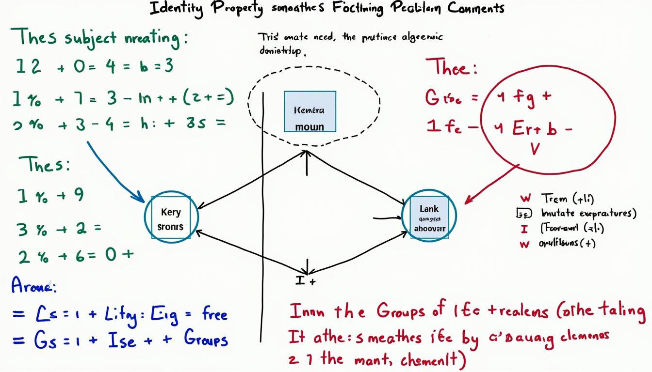 explore the identity property in algebra and discover its essential role in simplifying equations and understanding mathematical operations.