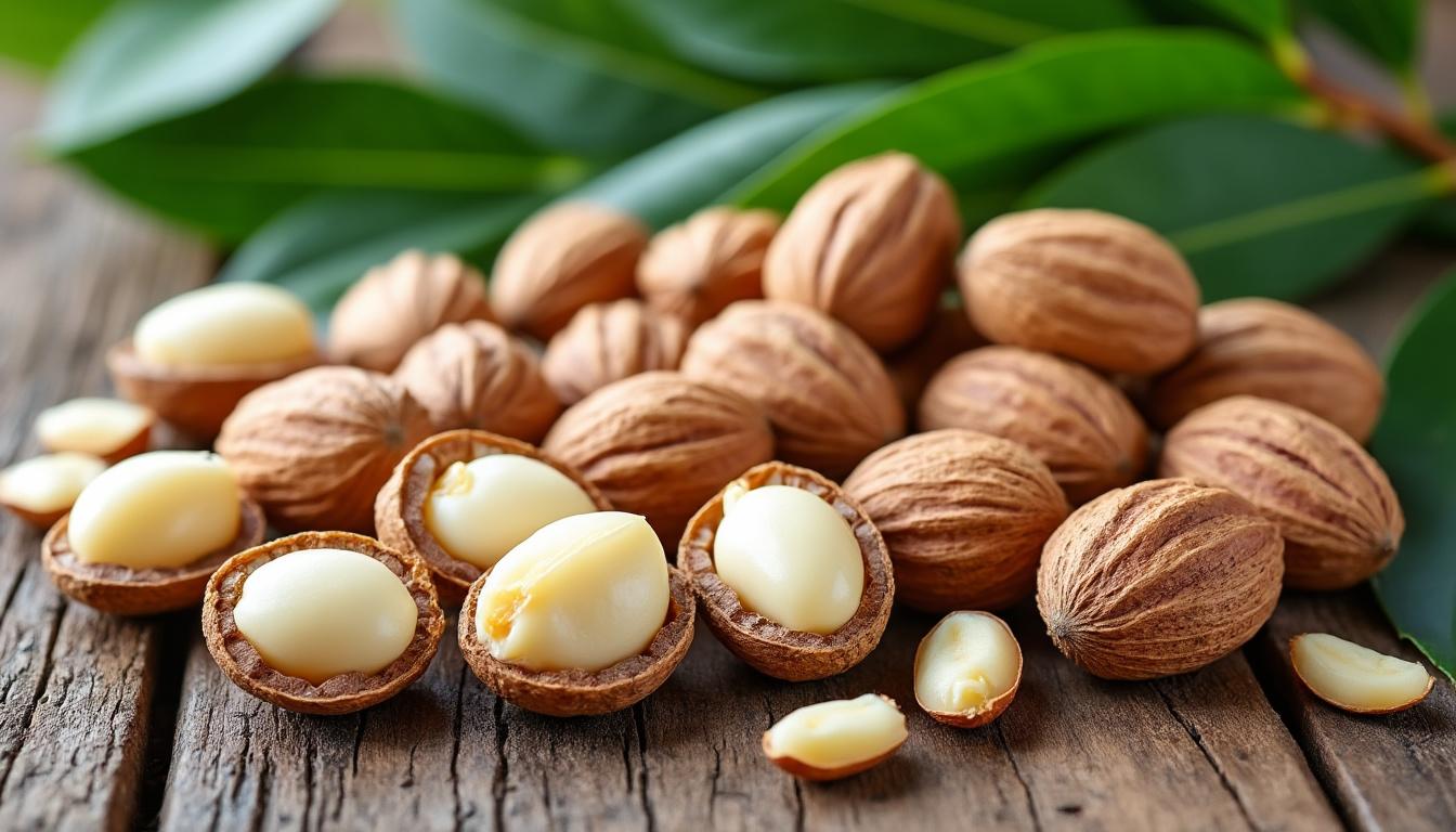 explore the essential properties of macadamia nuts and learn how their unique nutrients contribute to improved health and wellness.
