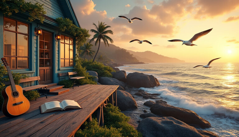 explore the deeper meaning behind the lyrics of 'ocean front property' and uncover the emotions and stories conveyed in the song.